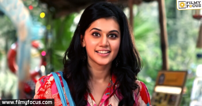Who is Taapsee going all gaga about?