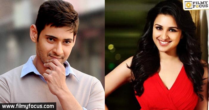 Parineeti Chopra Approached for a Role Opposite Mahesh Babu