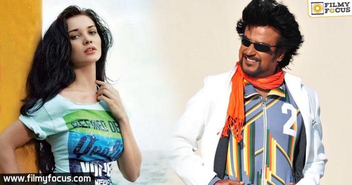 Rajinikanth, Amy Jackson’s 2.0 will have only one Song..!
