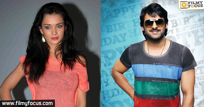 Amy Jackson Wants to act with Prabhas