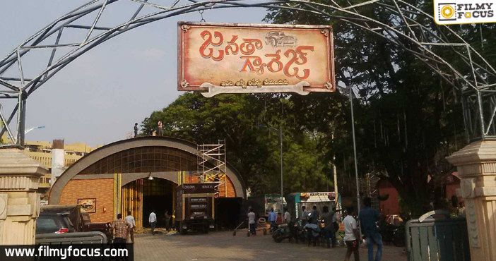 Here’s a Peek into the sets of NTR’s Janatha Garage
