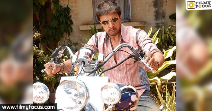 Sudeep Uses Pawan Kalyan’s Bike!