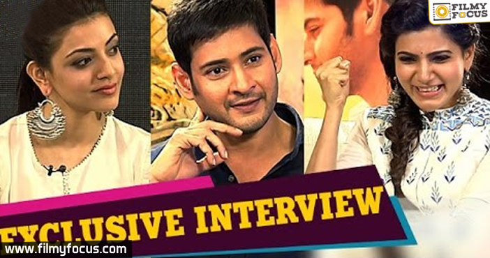 Samantha Interviews Mahesh Babu and Kajal Aggarwal | Brahmotsavam Movie