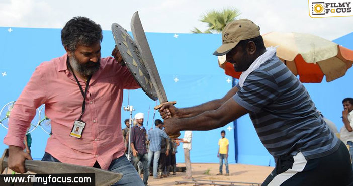 Rajamouli happy with climax shoot