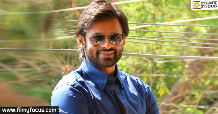 Sai Dharam Tej gearing up for his next