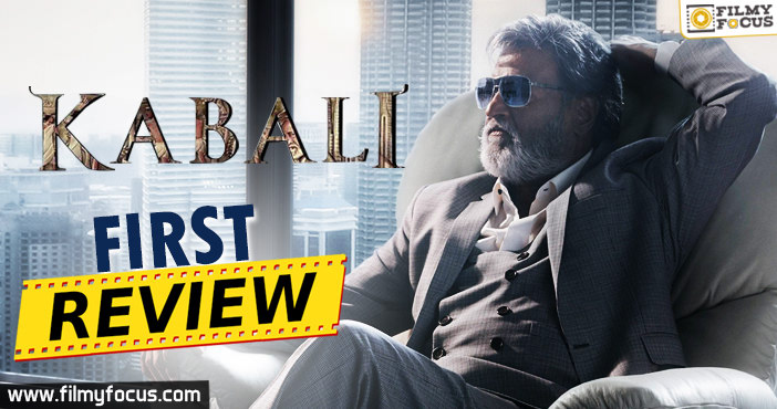 Rajinikanth’s Kabali Movie First REVIEW