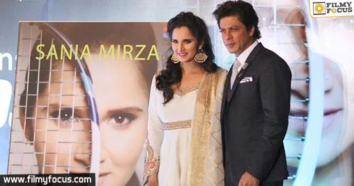 SRK launches Sania Mirza’s biography in Hyderabad