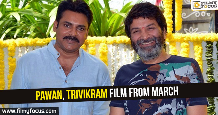 Pawan Kalyan – Trivikram film to start from March!