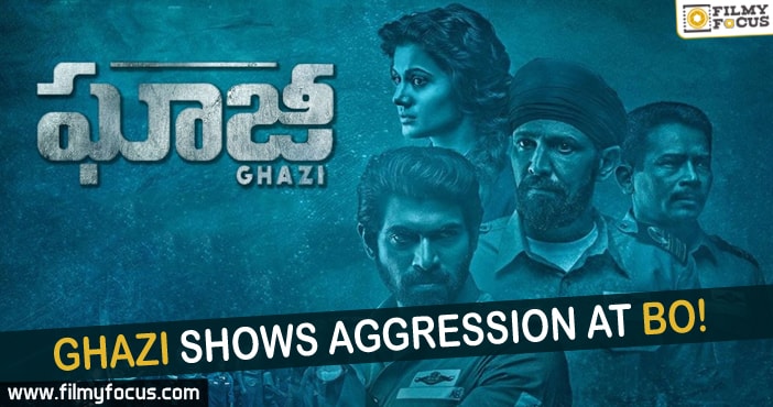 Rana’s Ghazi shows aggression at Box Office!