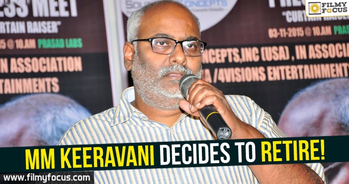 MM Keeravani decides to retire!