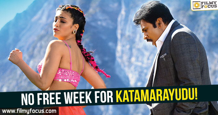 No free week for Katamarayudu!