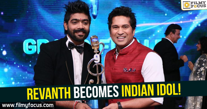 Revanth becomes Indian Idol!