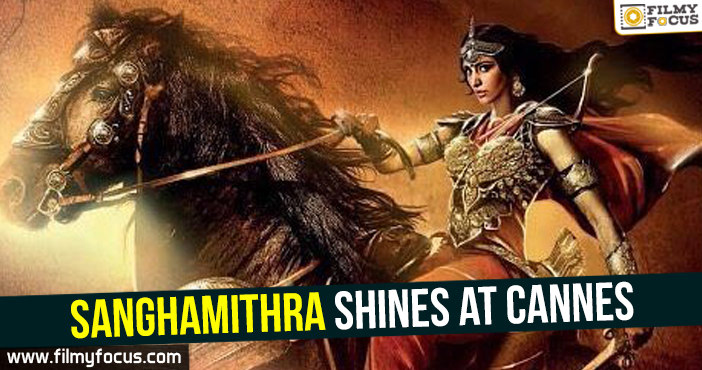 Sanghamitra shines at Cannes