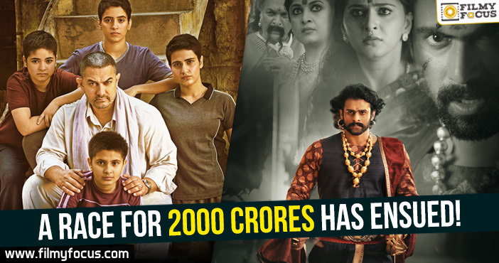 A race for 2000 crores between Dangal and Baahubali 2!
