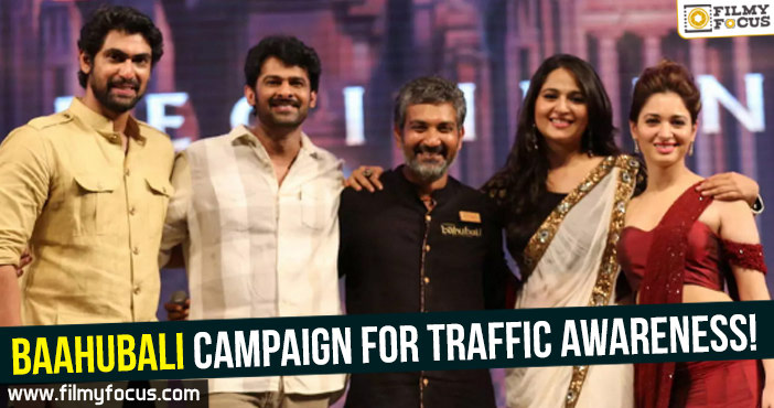 Baahubali campaign for Traffic awareness!