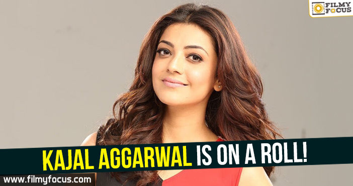 702px x 370px - Kajal Aggarwal is on a roll! - Filmy Focus
