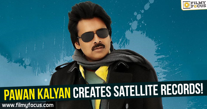 Pawan Kalyan creates satellite records for any Telugu Film!