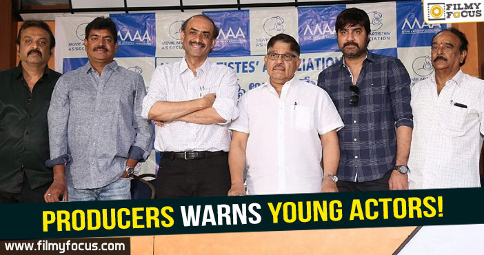 Producers warn young actors about drug abuse!