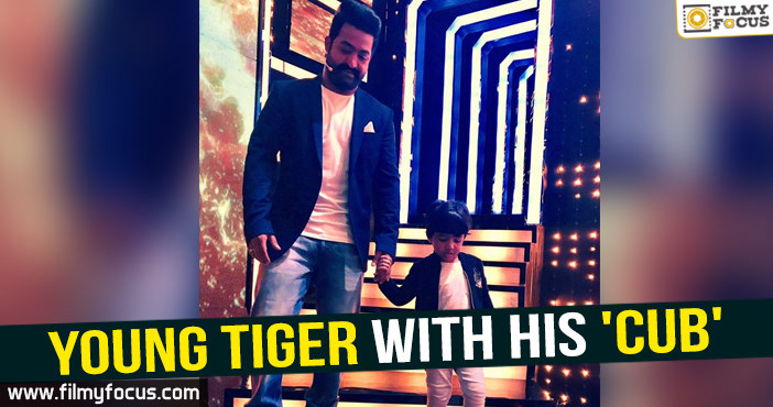 ‘Young Tiger’ with his ‘cub’ on ‘Bigg Boss’!