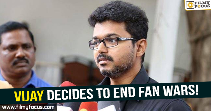 At last one star decides to end fan wars!