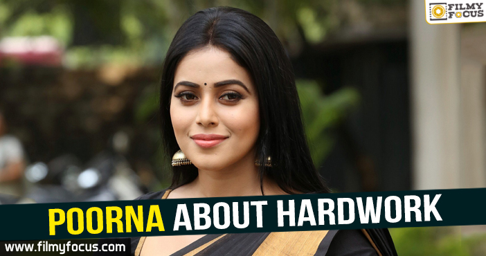 If you want to be different, you go that extra mile : Poorna