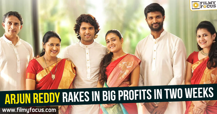 Arjun Reddy rakes in big profits in two weeks!