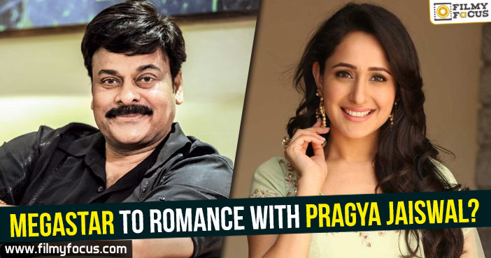 Megastar to romance with Pragya Jaiswal ?
