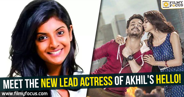 Meet the new lead actress of Akhil’s Hello!