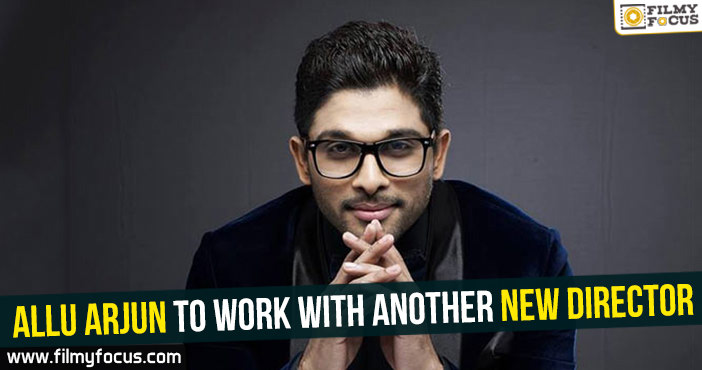Allu Arjun to work with another new director!