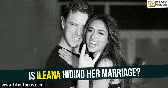 Is Ileana hiding her marriage?