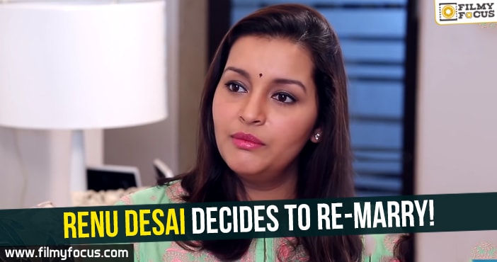Renu Desai decides to re-marry!