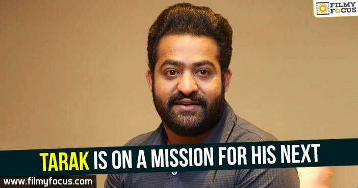 Tarak is on a mission for his next