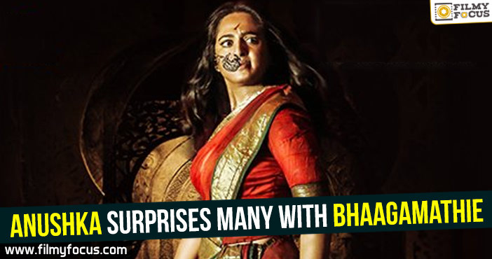 Anushka surprises many with Bhaagamathie