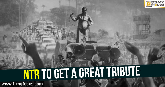 NTR to get a great tribute