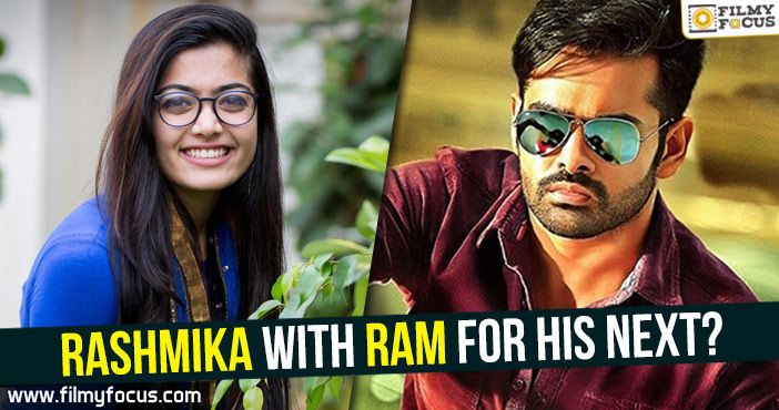 Rashmika with Ram for his next?