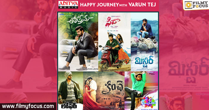 Aditya Music’s happy journey with Varun Tej