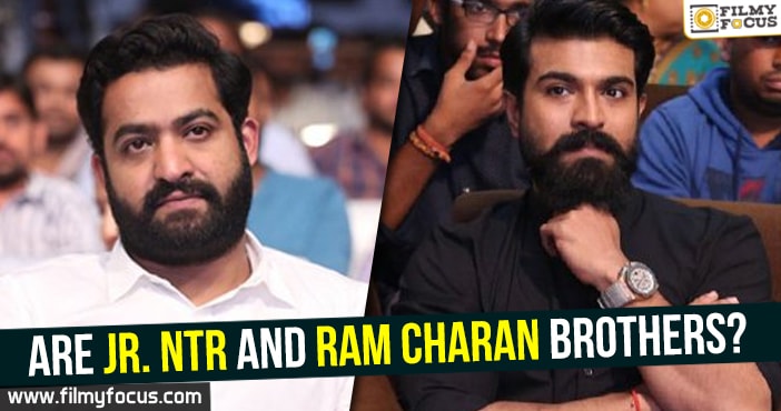 Are Jr. NTR and Ram Charan brothers?
