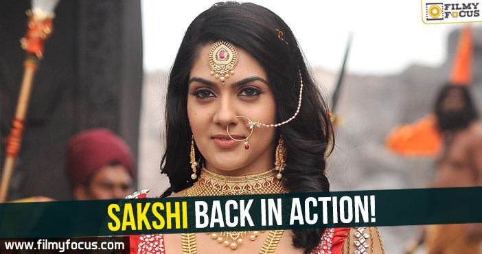 Sakshi back in action!