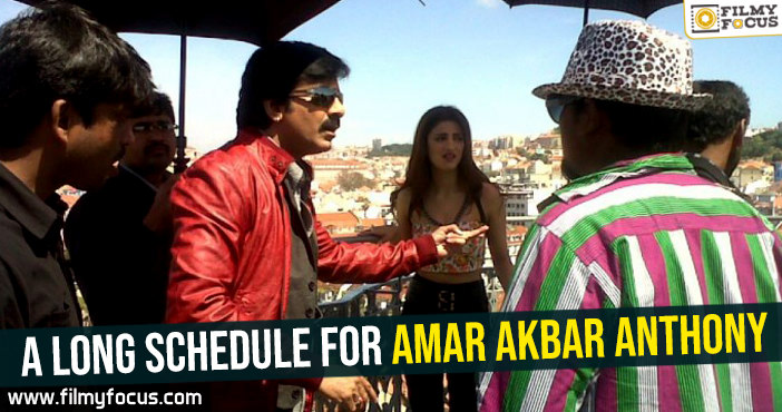 A long schedule for Amar Akbar Anthony
