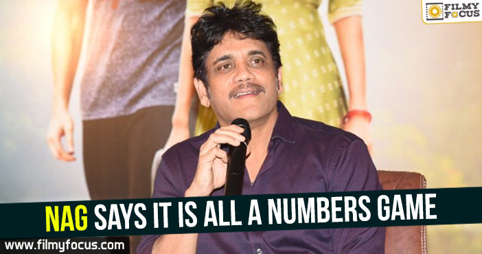 Nag says it is all a numbers game
