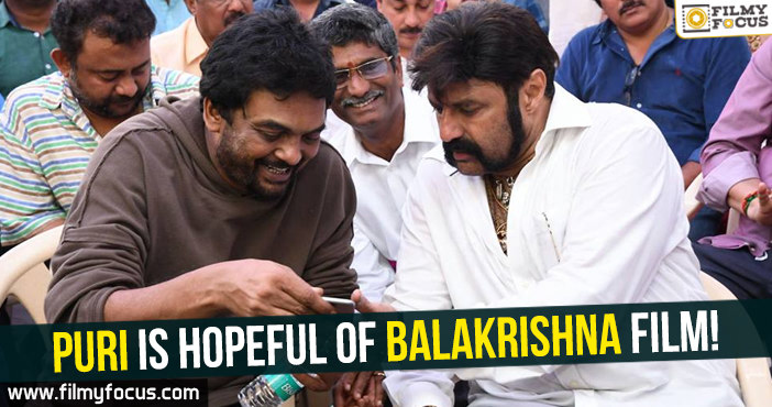 Puri is hopeful of Balakrishna film