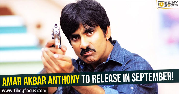 Amar Akbar Anthony to release in September!