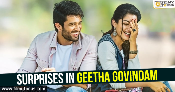Surprises in Geetha Govindam