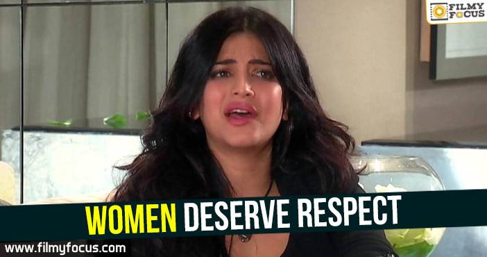 Women deserve respect