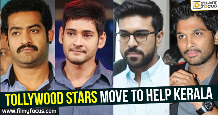 Tollywood stars move to help Kerala