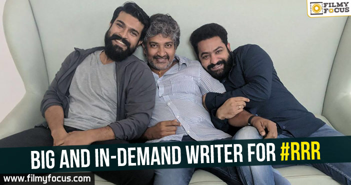 Big and in-demand writer for #RRR