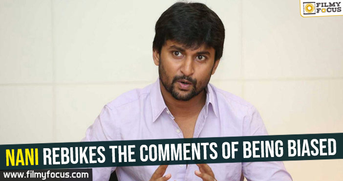 Nani rebukes the comments of being biased