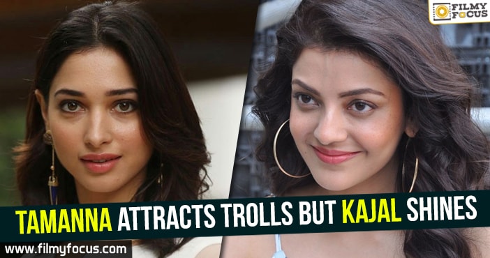 Tamanna attracts trolls but Kajal shines