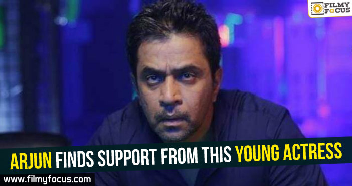 Arjun finds support from this young actress