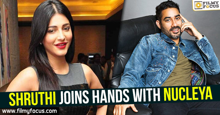 Shruthi joins hands with Nucleya